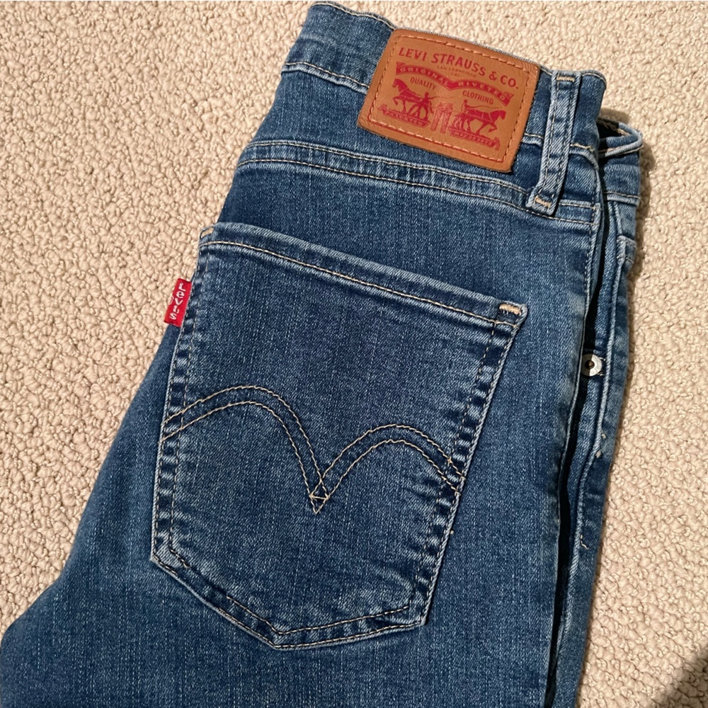 Levi’s Mile Hi-Rise Super Skinny Jeans - Size 25